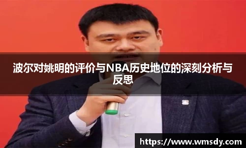波尔对姚明的评价与NBA历史地位的深刻分析与反思