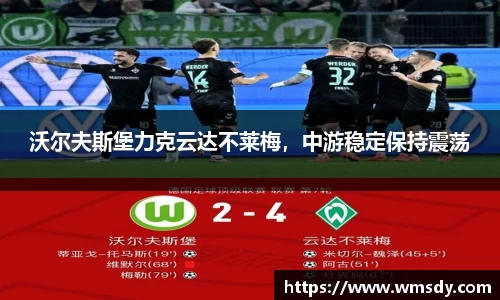 沃尔夫斯堡力克云达不莱梅，中游稳定保持震荡